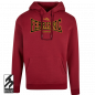 Hoodie Ferris MC Logo HH Burgundy