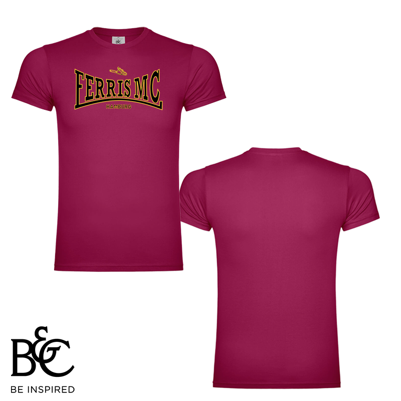 T-Shirt Ferris MC Logo HH Burgundy